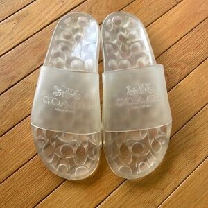 Coach Women's Ulyssa Jelly Pool Slides